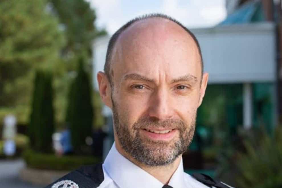 Assistant chief constable Peter Lawson died suddenly on Sunday, aged 50. (Lancashire Constabulary/PA)