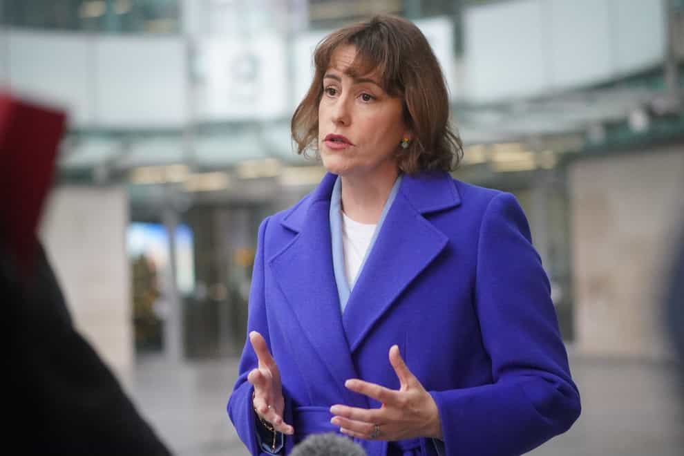 Health Secretary Victoria Atkins has said she was ‘disappointed’ junior doctirs had left talks ahead of strike action (Victoria Jones/PA)