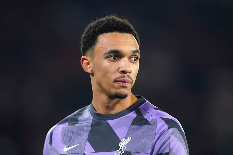Trent Alexander-Arnold has not travelled to Belgium (Mike Egerton/PA)