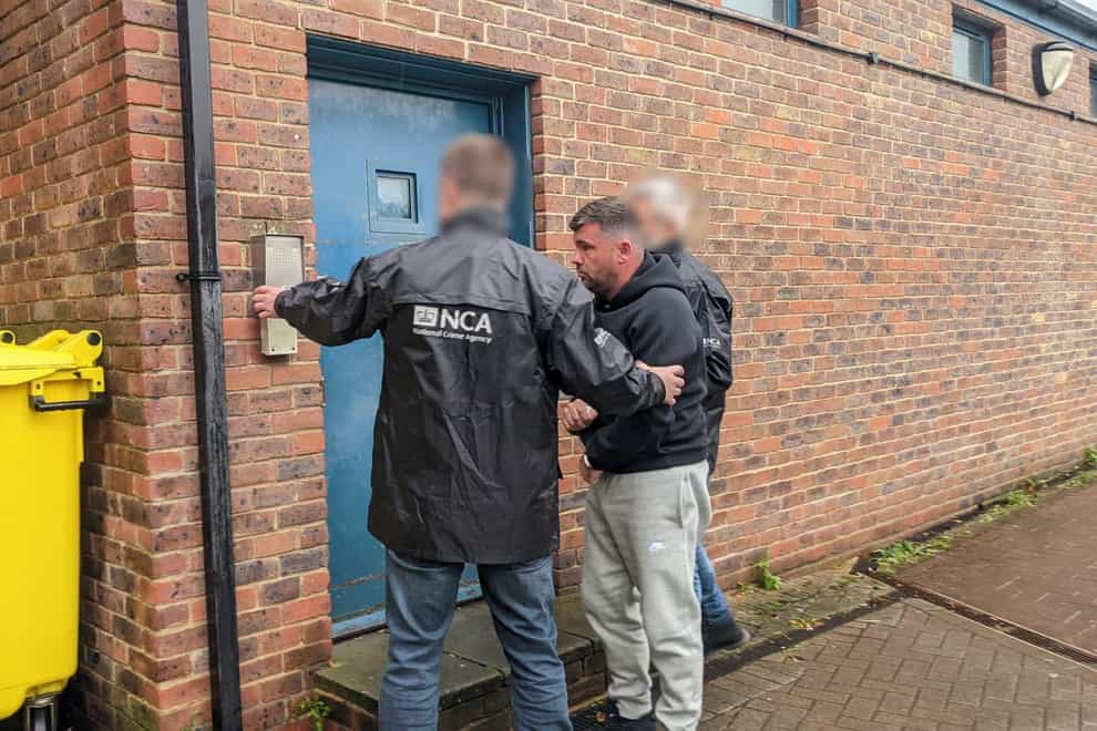 Liam Byrne was escorted back to the UK by a team of officers from the NCA’s Joint International Crime Centre on Tuesday and appeared at Westminster Magistrates’ Court on Wednesday, when he was remanded into custody (NCA/PA)