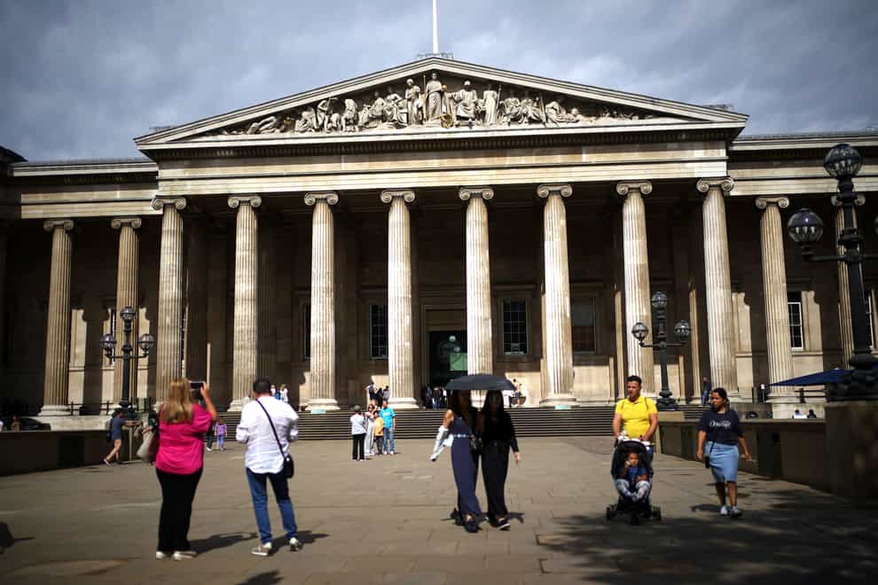 The announcement comes a day after an independent review was published into the estimated 2,000 items from the British Museum collection (Yui Mok/PA)