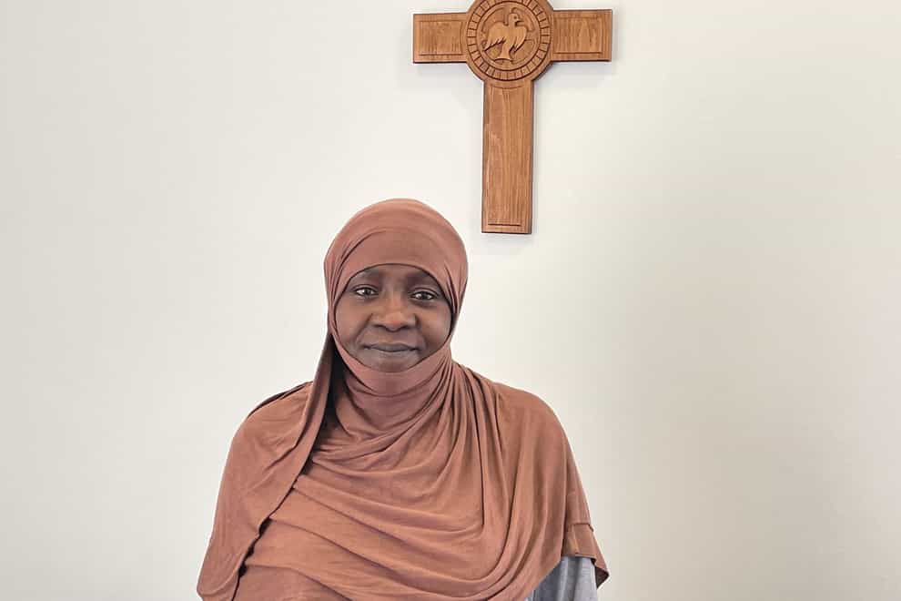 Kaltouma Haroun Ibrahim, 43, hopes her husband and children can move to Scotland with her (Church of Scotland/PA)