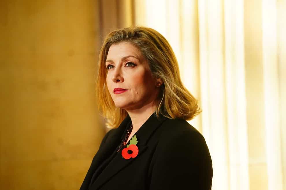 Commons Leader Penny Mordaunt launched a double bill of Christmas-themed attacks on the devolved governments of Scotland and Wales (Victoria Jones/PA)
