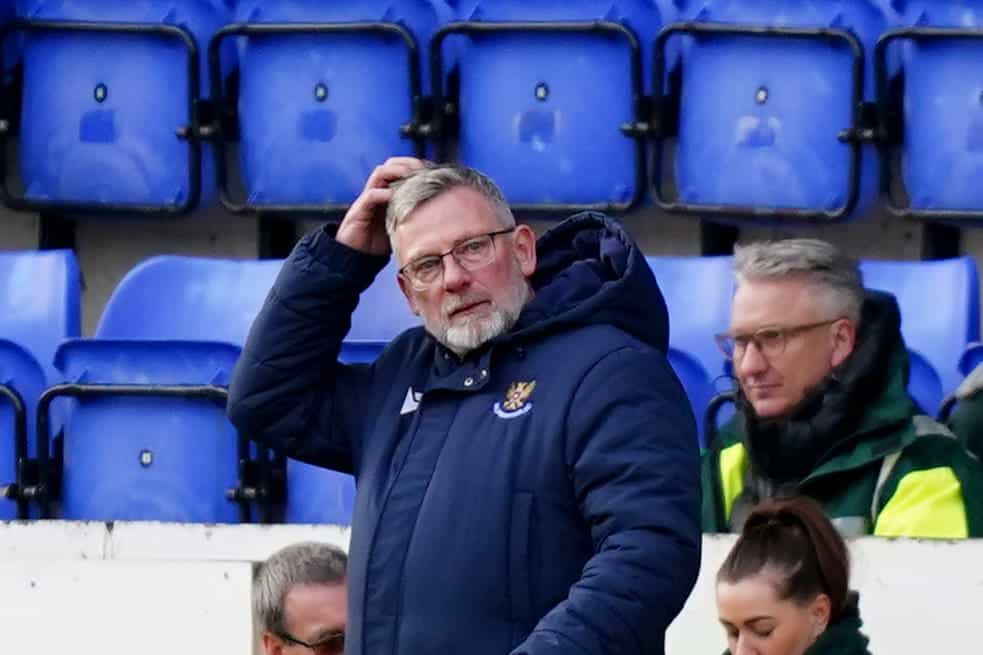 Craig Levein’s St Johnstone revival continued (Jane Barlow/PA)