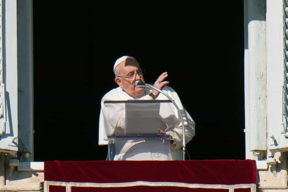 Pope Francis celebrated his 87th birthday on Sunday (Alessandra Tarantino/AP)