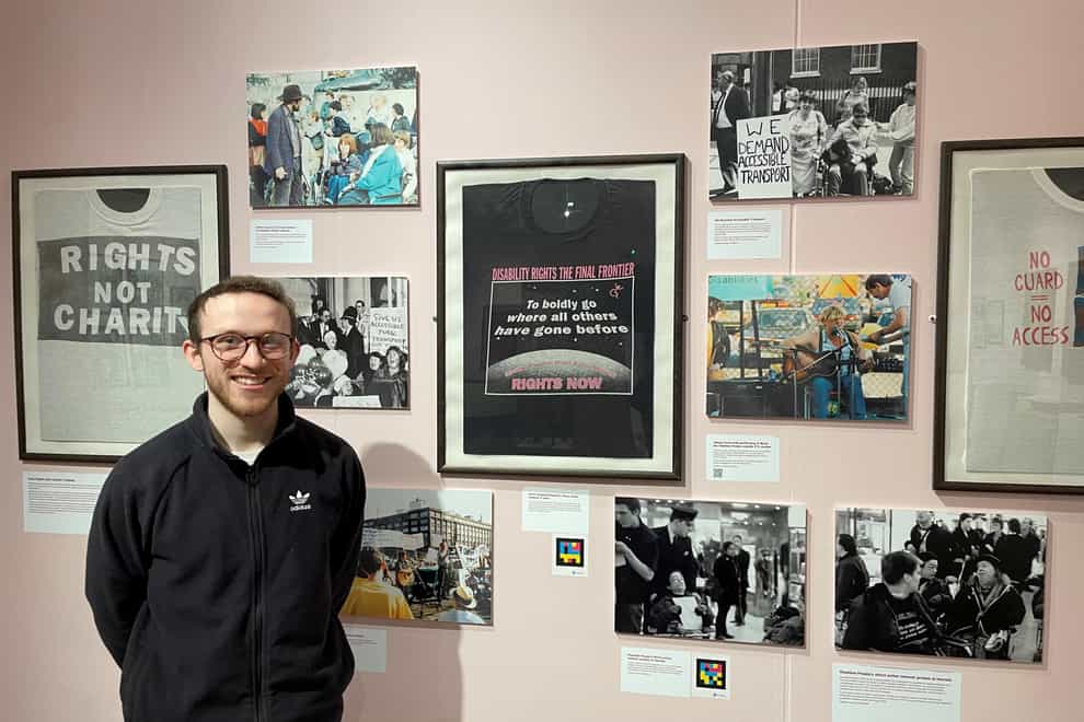 Jack Guy joined Hastings Museum & Art Gallery through the Curating For Change scheme and led the Stored Out Of Sight exhibition project (PA)