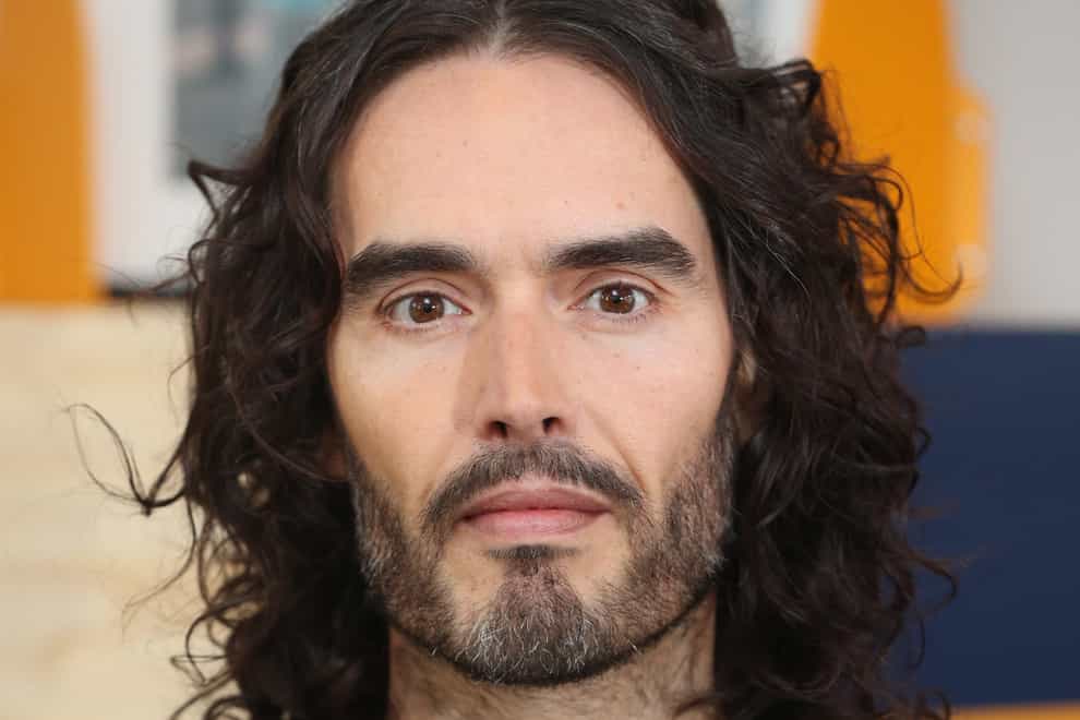 Russell Brand has been questioned over alleged sexual offences (Jonathan Brady/PA)