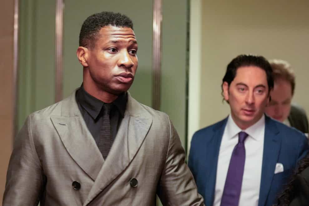 Jonathan Majors was found guilty of assault (Seth Wenig/AP)