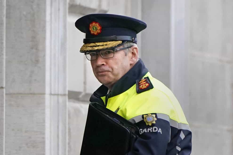 Garda Commissioner Drew Harris appeared before the authority (Niall Carson/PA)