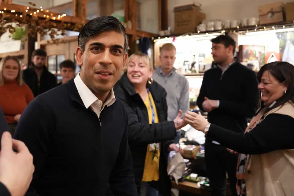 Prime Minister Rishi Sunak said he wants to move away from the Government spending seen during the cost of living crisis (Andy Buchanan/PA)