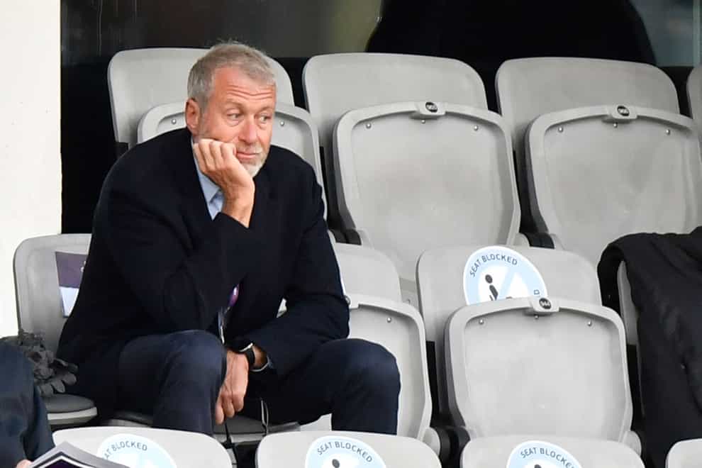 Roman Abramovich was sanctioned by the EU in 2022 (AP)