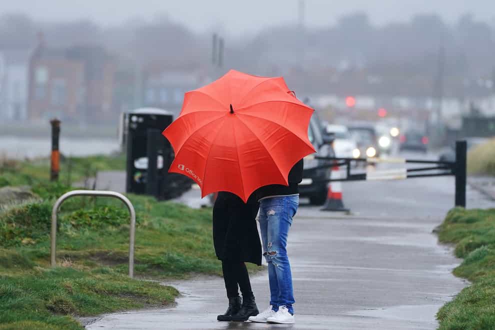 High winds are forecast for the northern half of the UK on Thursday (Brian Lawless/PA)