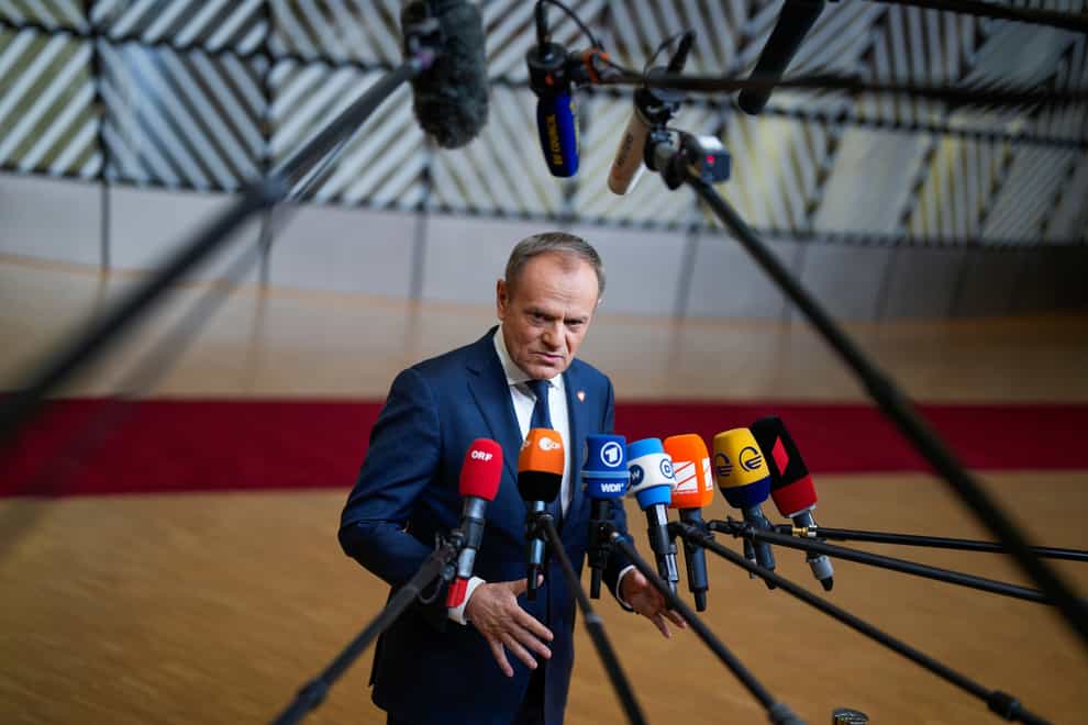 Donald Tusk’s cabinet has fired and replaced the directors of the state television and radio outlets and the government-run news agency (Virginia Mayo/AP)