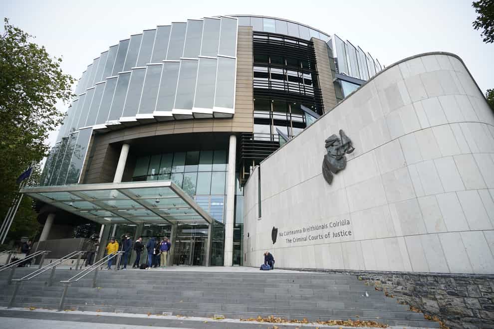 Riad Bouchaker, of no fixed abode, appeared before Dublin District Court (Niall Carson/PA)