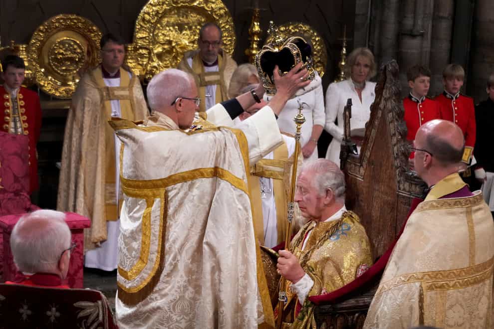 King Charles III is crowned (Victoria Jones/PA)