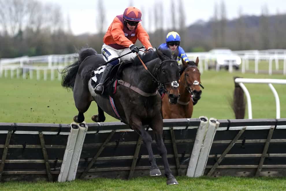 Gidleigh Park (left) on his way to victory at Newbury (Andrew Matthews/PA)