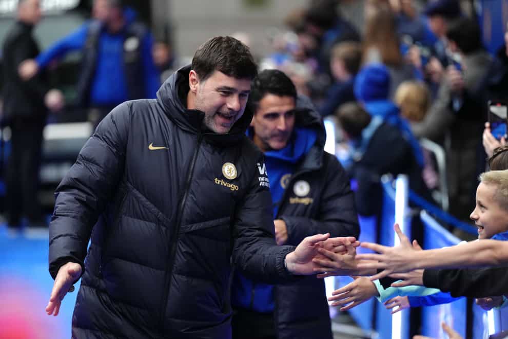 Mauricio Pochettino called on players to shut out the abuse they receive online (John Walton/PA)