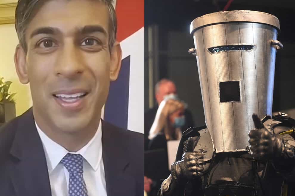 (Left) Rishi Sunak’s had a TikTok fail and (right) Count Binface ran for Uxbridge and South Ruislip byelection ( James Manning/ Victoria Jones/PA/PA Archive)