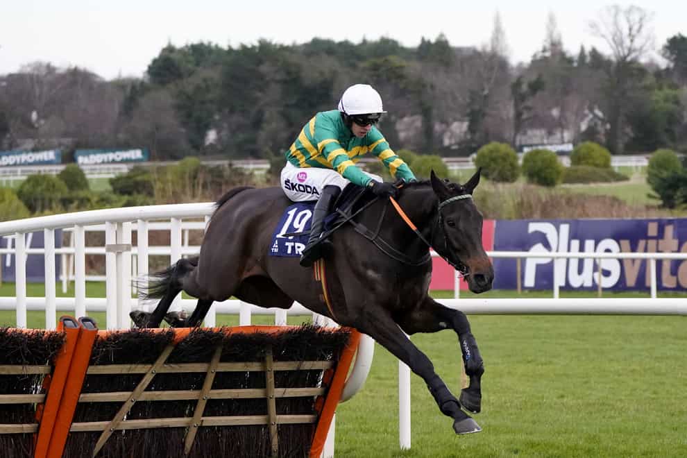 No Flies On Him on his way to victory at Leopardstown (Niall Carson/PA)