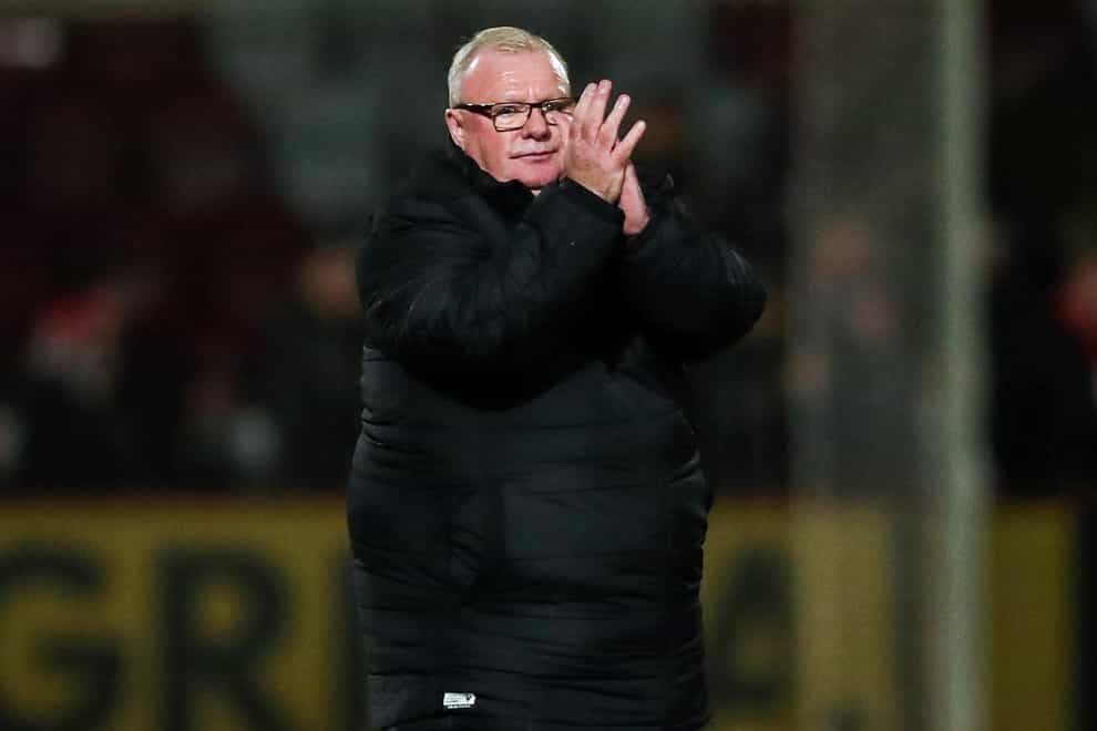 Steve Evans wanted more goals from his Stevenage side (Rhianna Chadwick/PA)