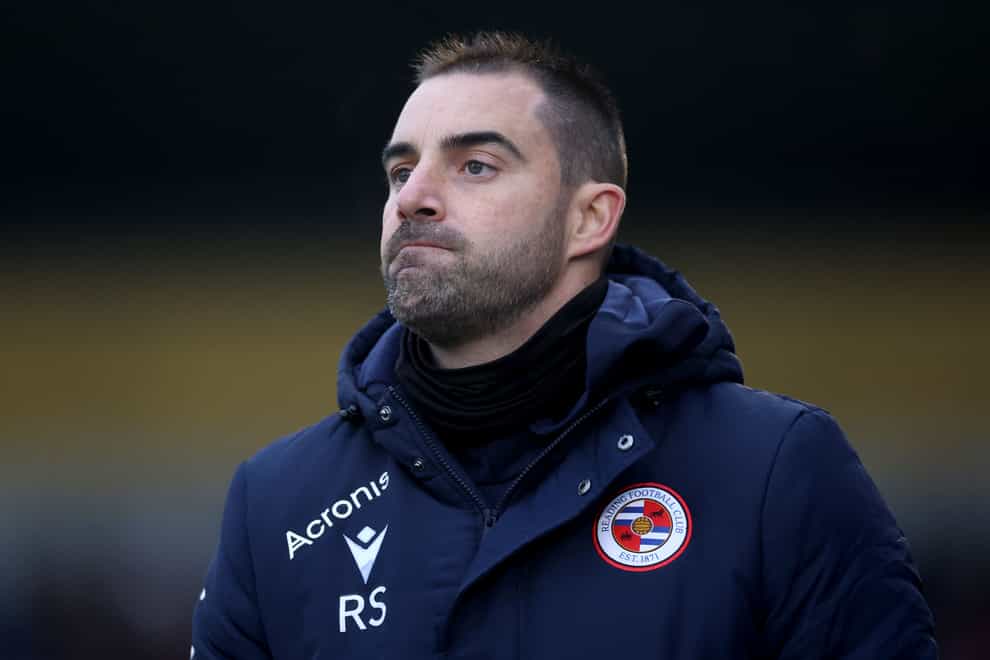 Reading manager Ruben Selles saw his side fight back for a point (Bradley Collyer/PA)