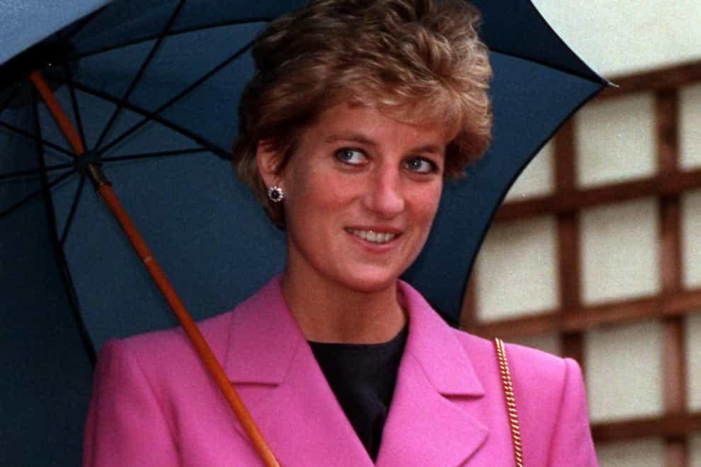 Diana, Princess of Wales, was mentioned in a note from the Irish ambassador in 1993 (PA)