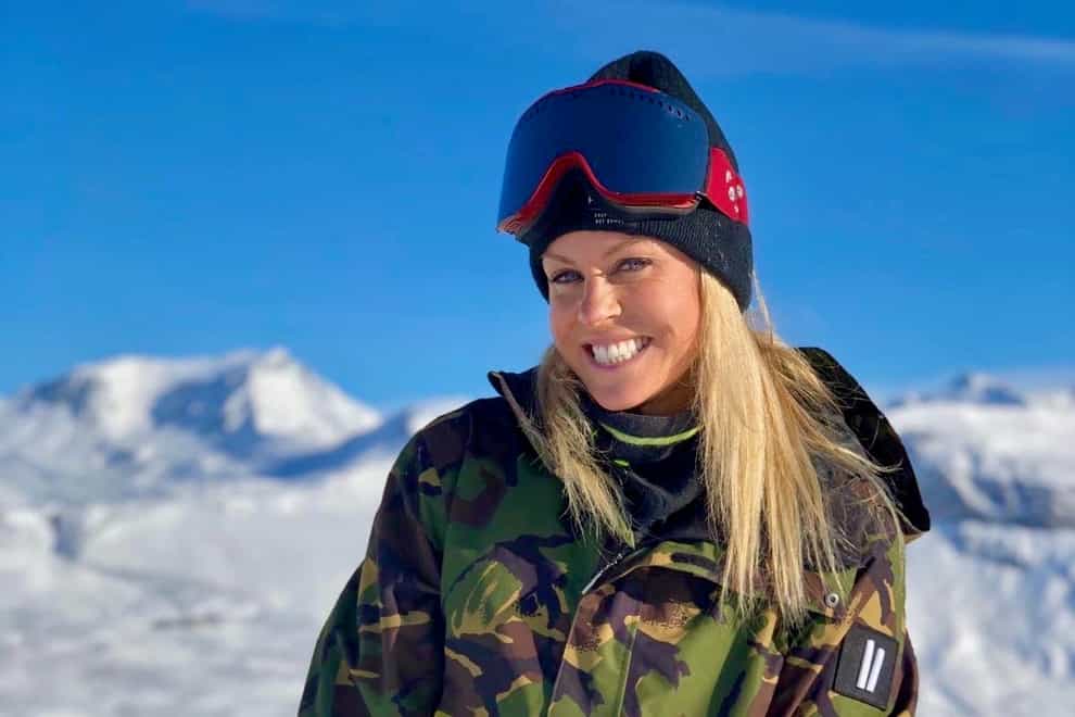 The former ski racer wants to highlight sustainability in the ski tourism industry (Chemmy Alcott/PA)