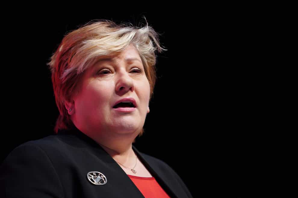 Shadow attorney general Emily Thornberry said international fraud gangs are ‘feasting on’ the UK (Peter Byrne/PA)