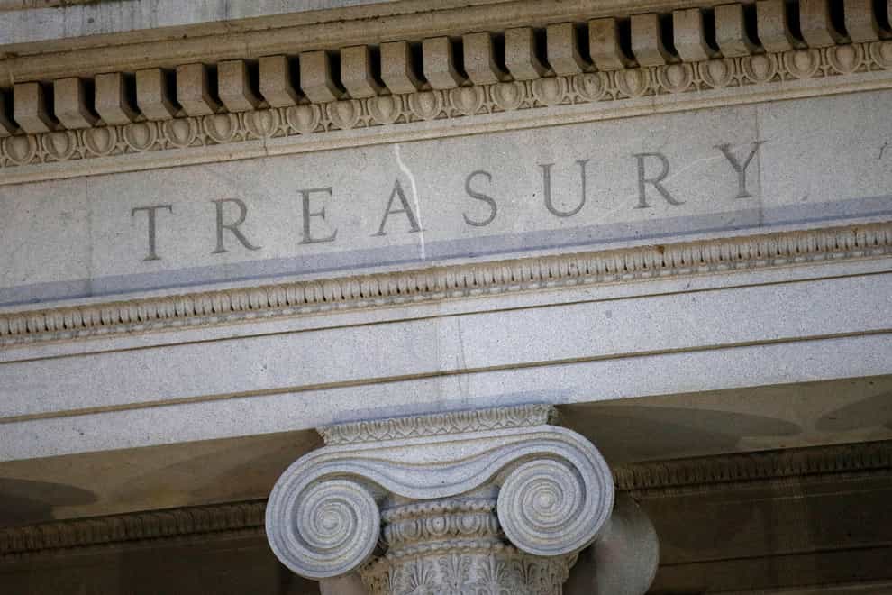 The US Treasury Department (AP)