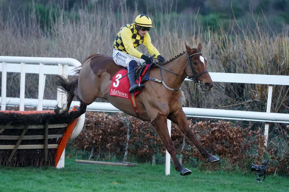 State Man on his way to victory at Leopardstown (Brian Lawless/PA)