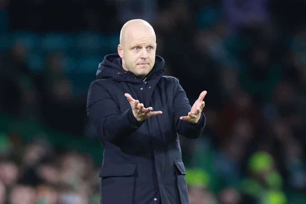 Steven Naismith was annoyed Hearts were not awarded a penalty (Steve Welsh/PA)