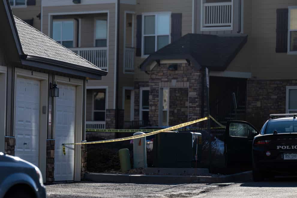 Two children were found dead inside the property in Colorado last month (Parker Seibold/The Gazette/AP)