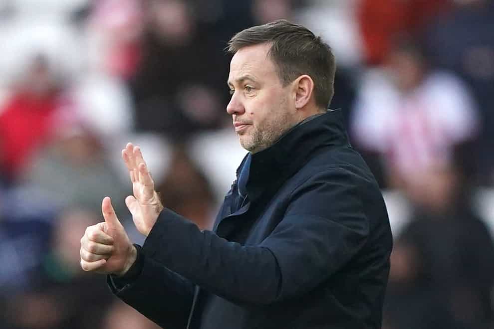 Sunderland manager Michael Beale hailed Nazariy Rusyn after beating Preston (Owen Humphreys/PA)