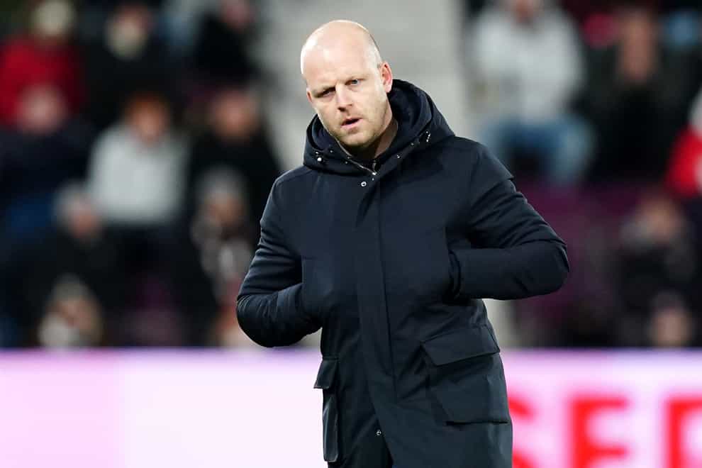 Steven Naismith was pleased at how Hearts dealt with the plastic pitch (Jane Barlow/PA)