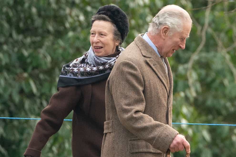 The Princess Royal has been dubbed the King’s ‘right-hand woman’ (Joe Giddens/PA)