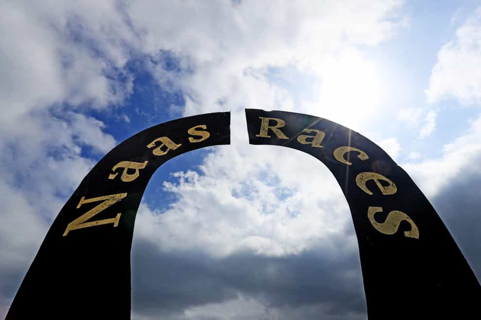A general view at Naas racecourse in County Kildare, Ireland. Picture date: Sunday May 15, 2022.