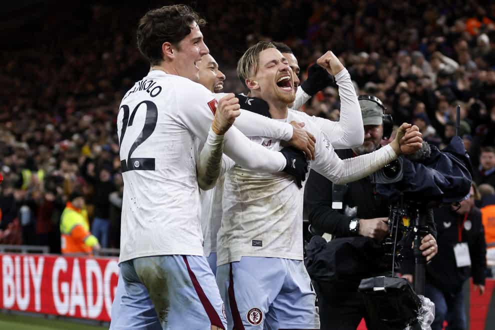 Matty Cash scored Aston Villa’s winner (Richard Sellers/PA)