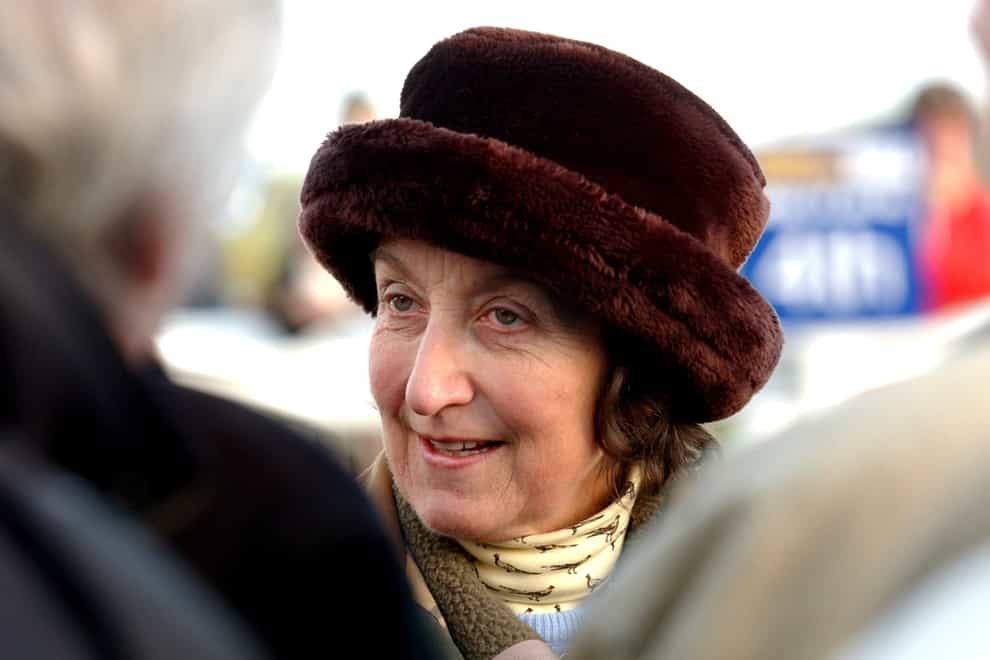 Henrietta Knight could saddle the first runners of her reignited career at Wincanton (Barry Batchelor/PA)
