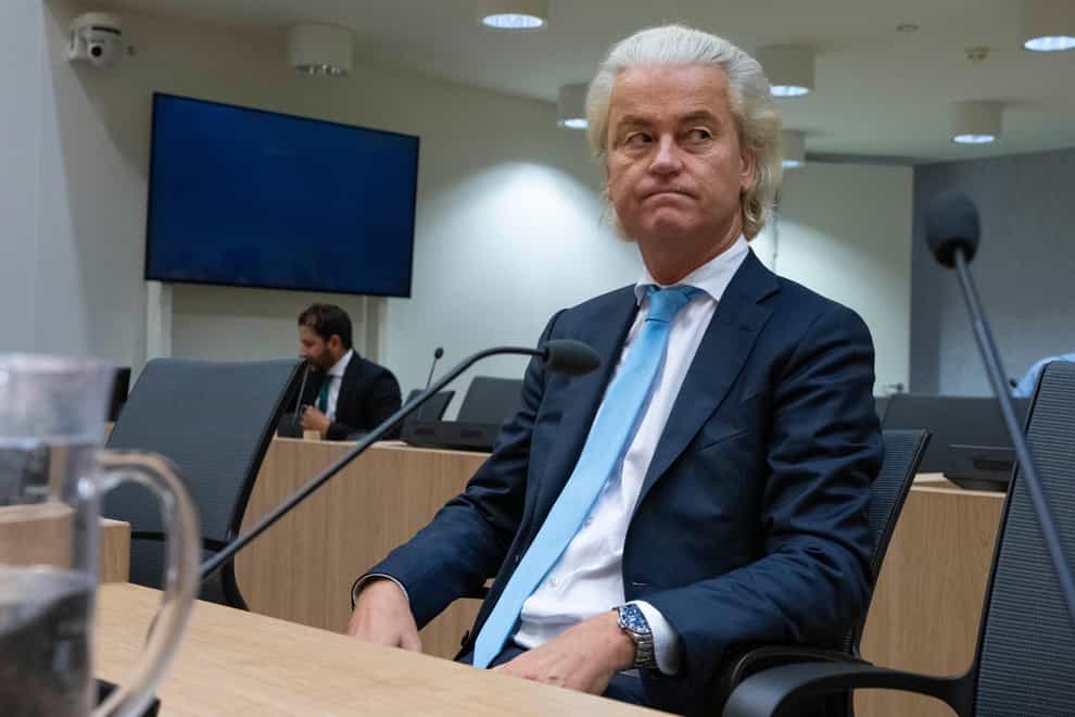 Geert Wilders (Peter Dejong/AP)