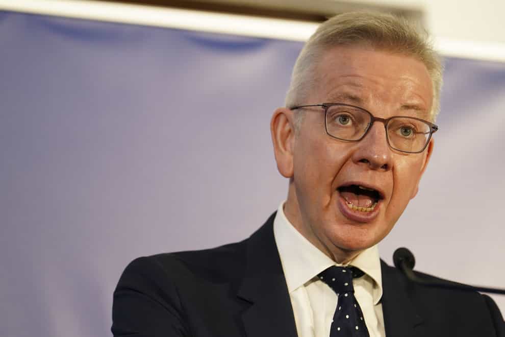 Housing Secretary Michael Gove said he had ‘no reason to doubt’ the integrity of officials or the inquiry (Jordan Pettitt/PA)
