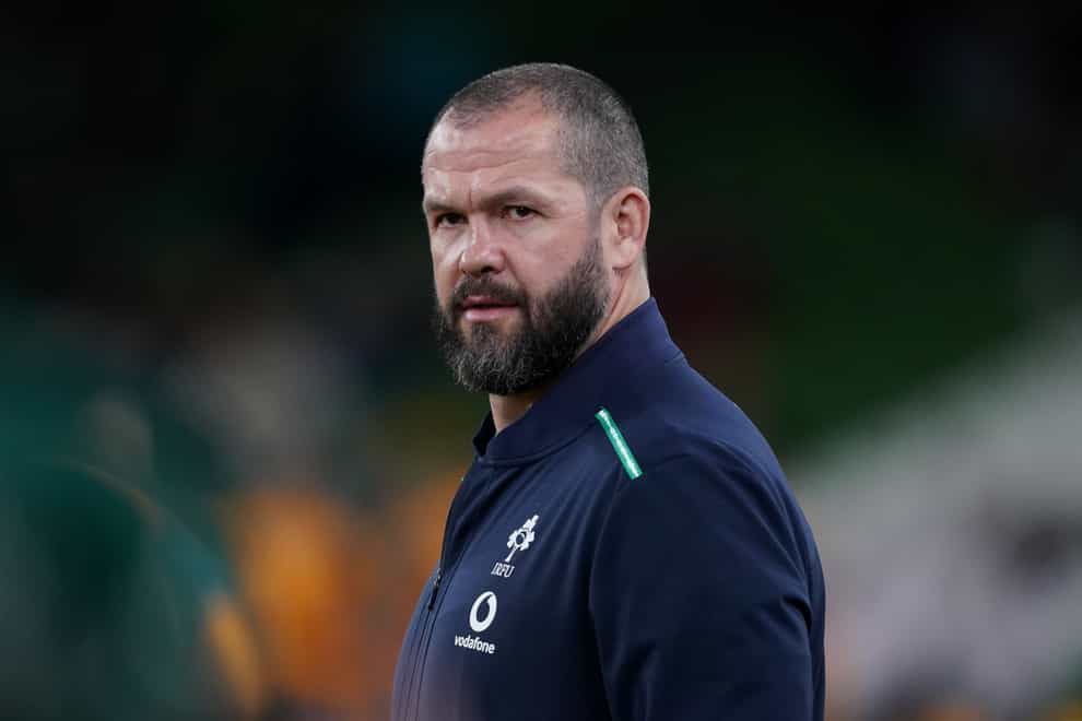 Andy Farrell is expected to be named Lions head coach (Brian Lawless/PA)