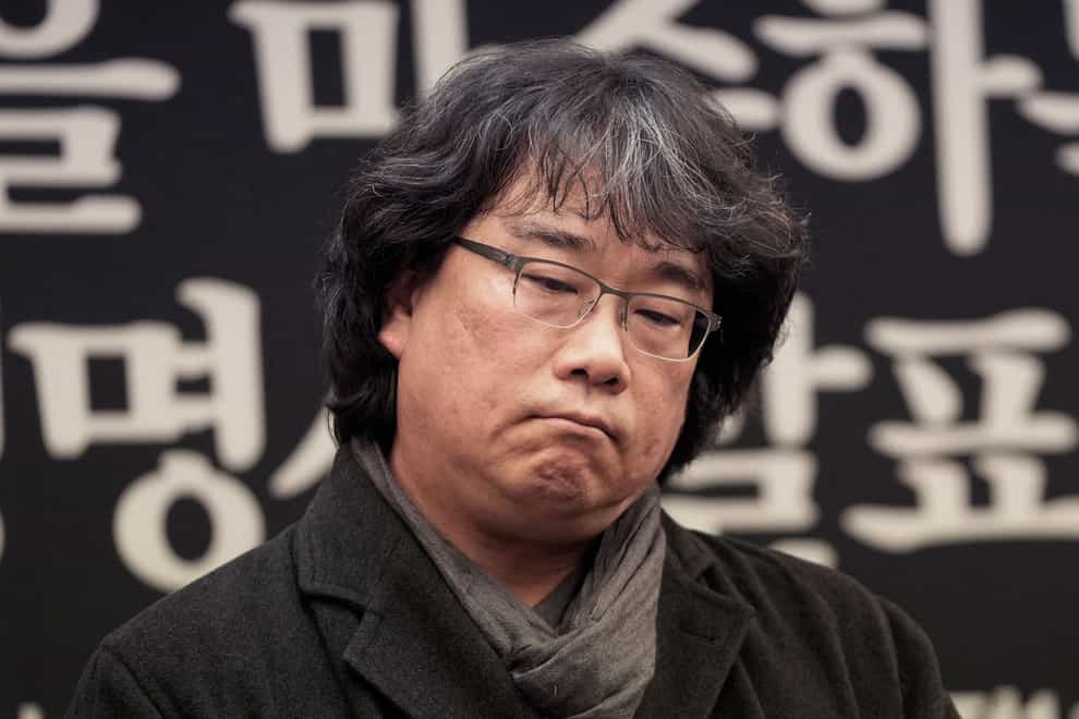 South Korean director Bong Joon-ho (Ahn Young-joon/AP)