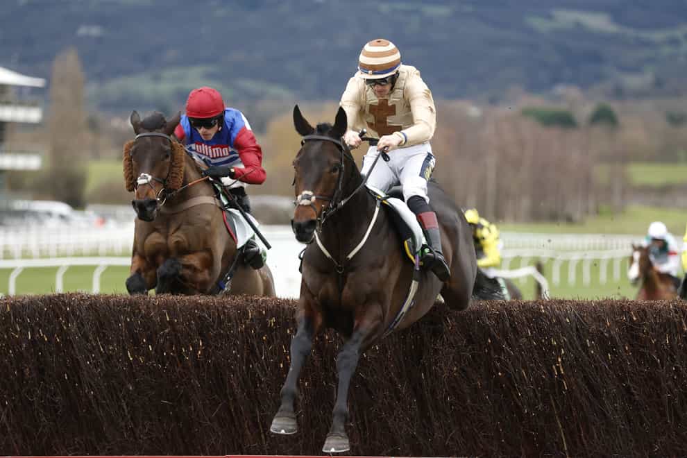 Broadway Boy is three from four over fences (Nigel French/PA)