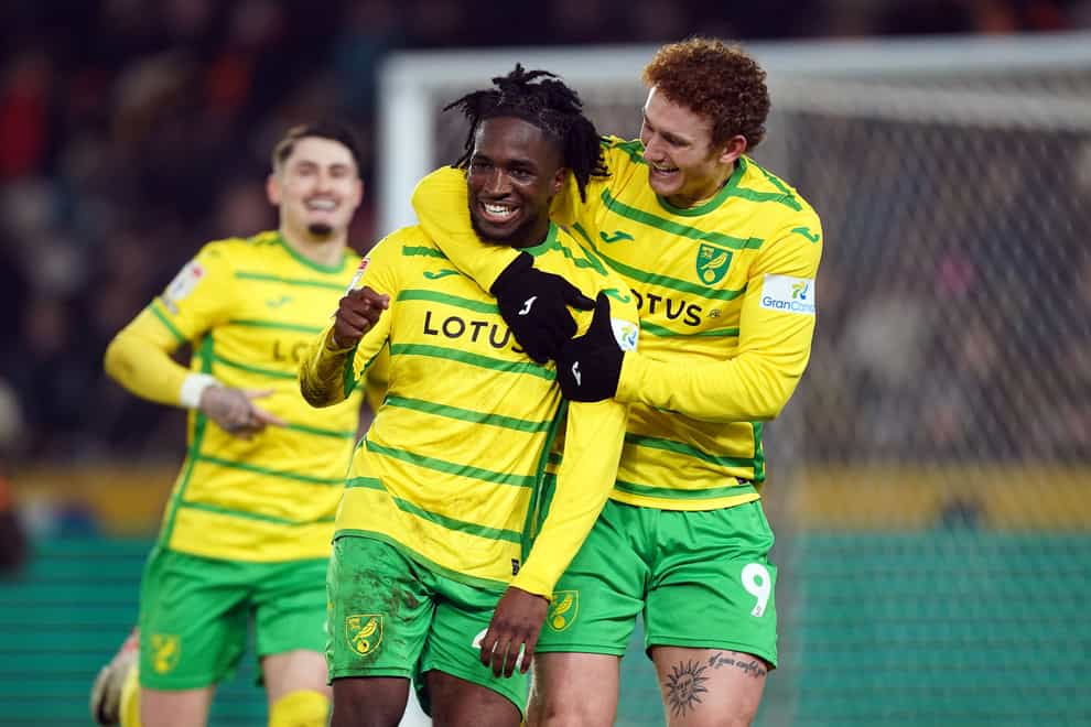 Jon Rowe helped Norwich to victory at Hull (Mike Egerton/PA)