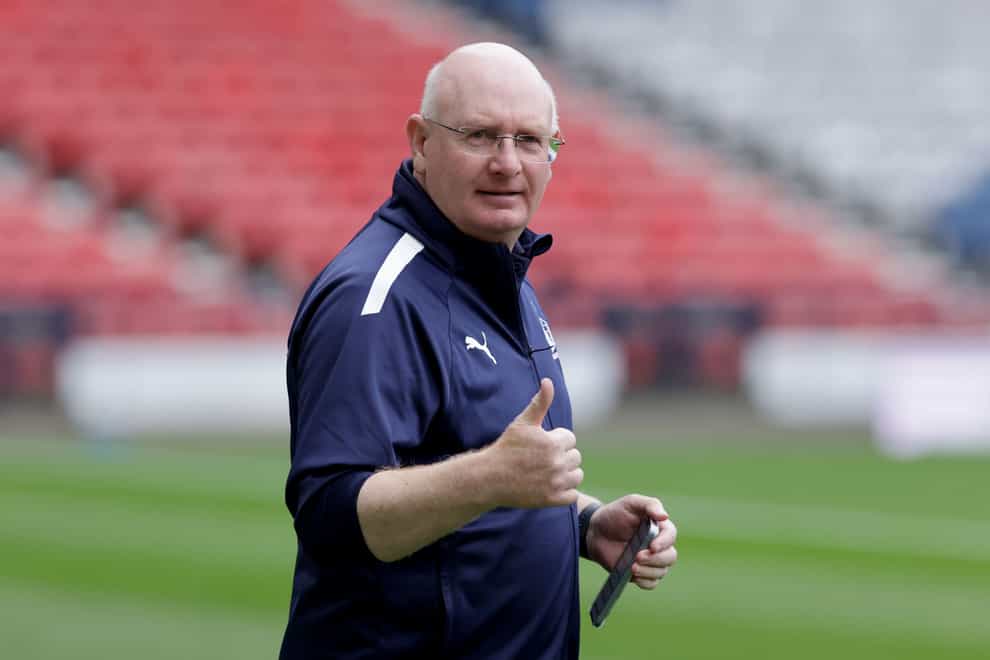 Falkirk manager John McGlynn saw his side mount a second-half comeback (Steve Welsh/PA)