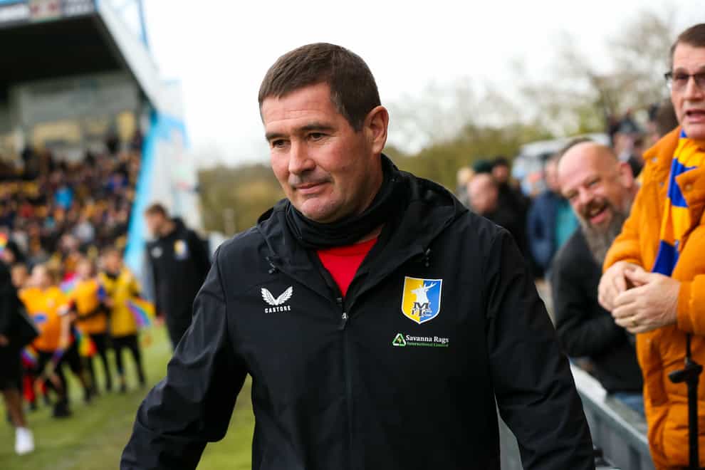 Nigel Clough was left disappointed (Barrington Coombs/PA)