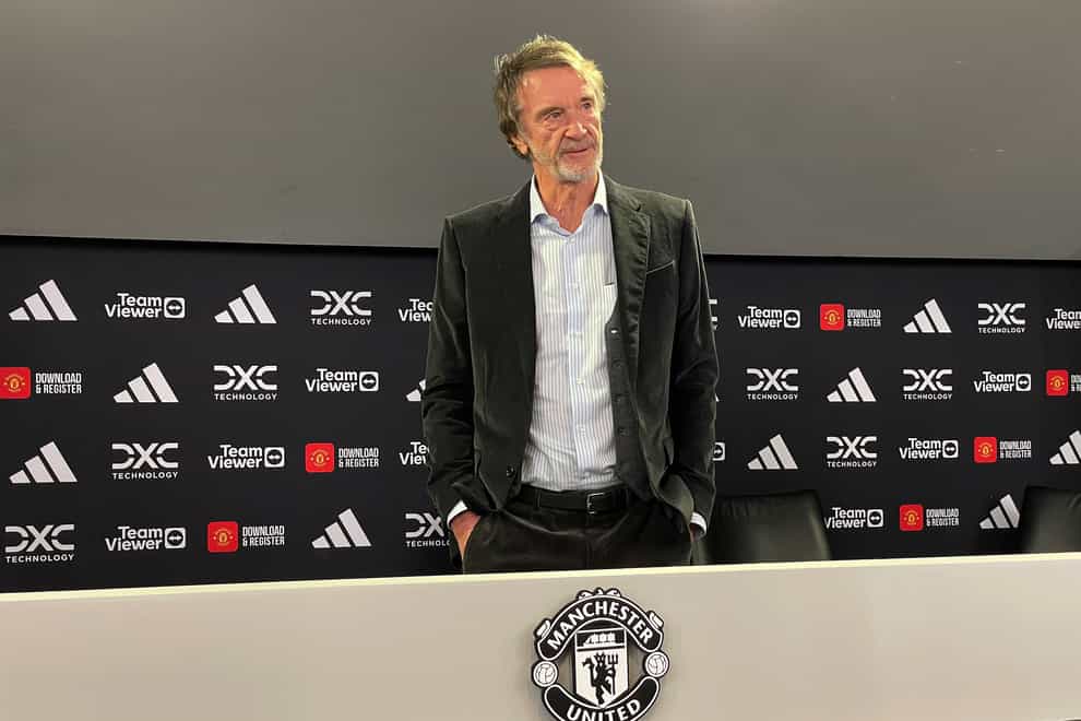 Sir Jim Ratcliffe has agreed to buy a share of Manchester United (Simon Peach/PA)