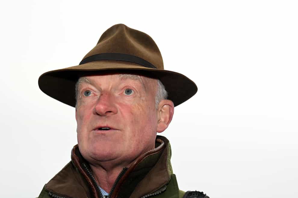 Willie Mullins saddled two winners at Punchestown on Sunday (PA)