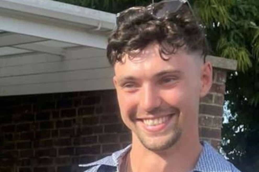 Harrison Tomkins was stabbed multiple times at a block of flats in Crawley, West Sussex, at around 5.30am on Sunday (Sussex Police/PA)