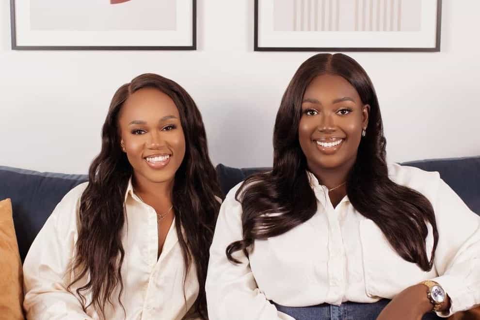 Courtney Daniella Boateng and Renée Kapuku are the hosts of the podcast To My Sisters. (Joy-Zahara-Bina Olugboyega/PA)